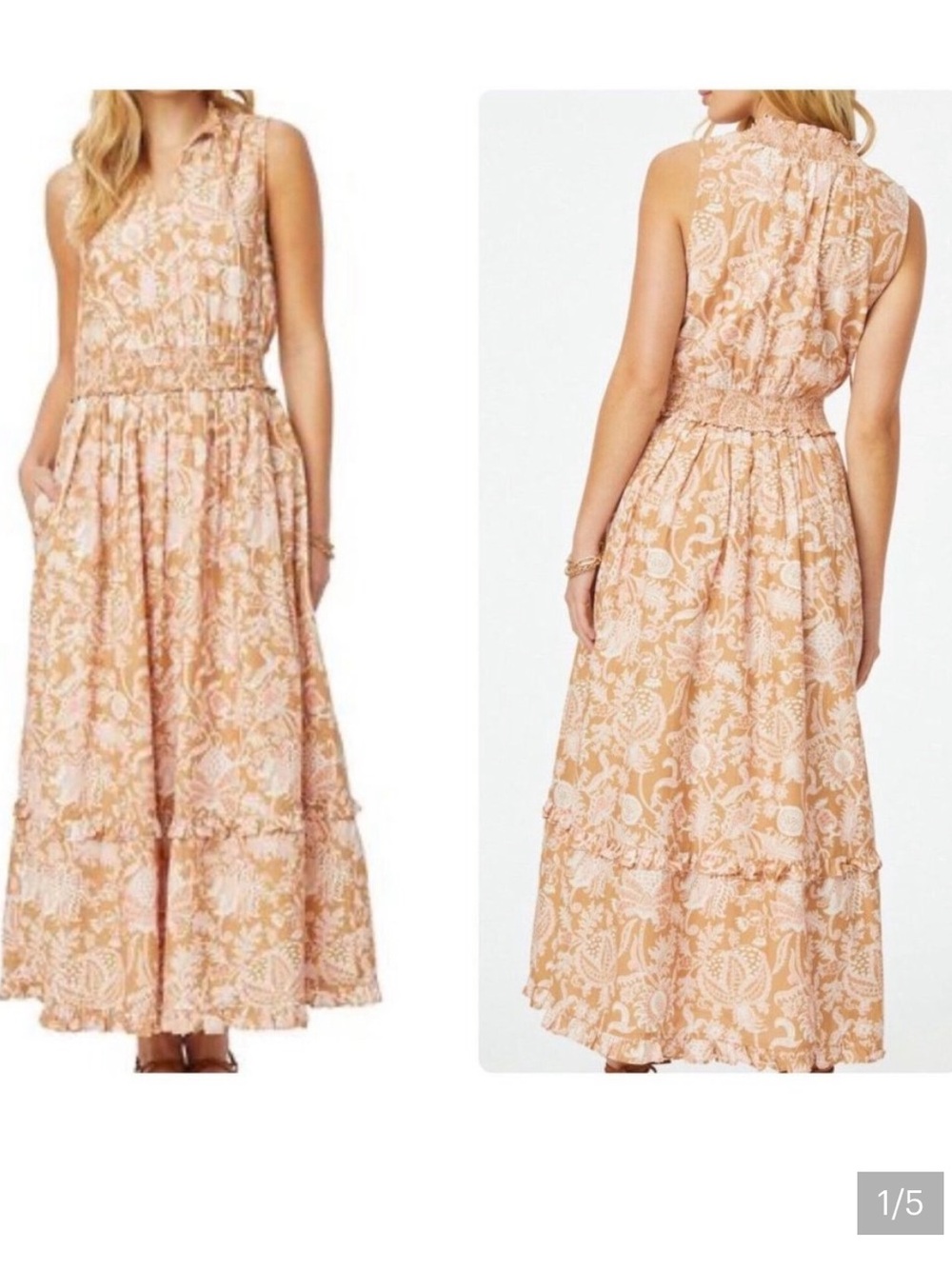 Roller Rabbit Amanda Frida Dress in Camel